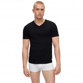 мъжко,бельо,boss,classic,short,sleeve,v,neck,base,layer,3,units,black