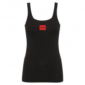 Тениска HUGO Red Label sleeveless T-shirt - Black (Black) тениска,дамски,тениски,hugo,red,label,sleeveless,t,shirt,black,(black)