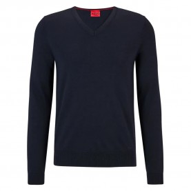 блуза,мъжки,пуловери,hugo,san,vredo,m,v,neck,sweater,navy