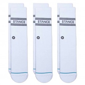 чорапи,мъжки,чорапи,stance,basic,crew,socks,3,pairs,white,(white)
