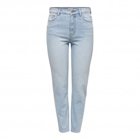 дънки,дамски,панталони,only,emily,straight,raw,high,waist,jeans,blue
