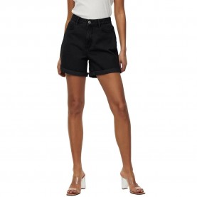 къси,панталони,дамски,панталони,only,vega,mom,high,waist,denim,shorts,black,denim,(black)