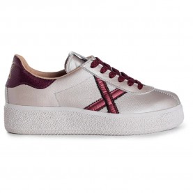 Маратонки Munich Barru Sky trainers - Pink / Silver (Beige) маратонки,мъжки,маратонки,дамски,маратонки,munich,barru,sky,trainers,pink,silver,(beige)
