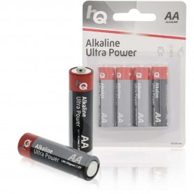 батерии,hq,ultra,power,pack,alkaline,battery,4,units,clear,(black,red)