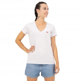 тениска,дамски,тениски,levi´s,®,the,perfect,short,sleeve,v,neck,t,shirt,blue,(pastel,lilac)