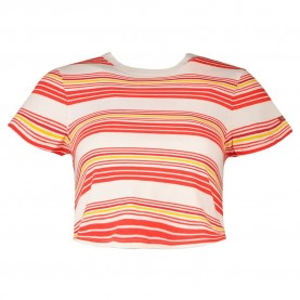 къса,блуза,дамски,топове,superdry,vintage,crop,top,white,red,stripe,(white)
