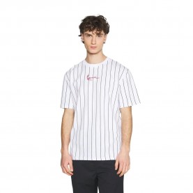 тениска,мъжки,тениски,karl,kani,small,signature,pinstripe,short,sleeve,t,shirt,white