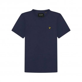 тениска,мъжки,тениски,lyle,&,scott,t,plain,short,sleeve,t,shirt,blue,navy