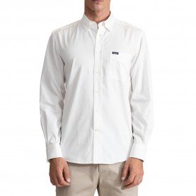 риза,с,дълъг,ръкав,мъжки,ризи,façonnable,club,bd,sportswear,poplin,long,sleeve,shirt,white