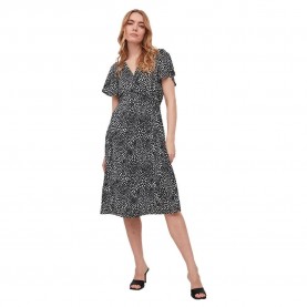рокля,дамски,поли,и,рокли,vila,loe,wrap,short,sleeve,midi,dress,black,(black,aop,sally)