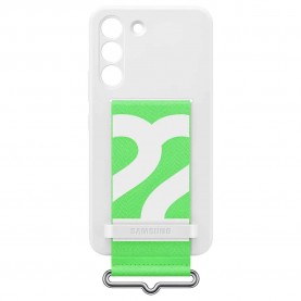 други,аксесоари,samsung,silicone,cover,strap,s22,phone,case,white,(white)