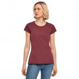 тениска,дамски,тениски,build,your,brand,basic,short,sleeve,t,shirt,cherry,(red)