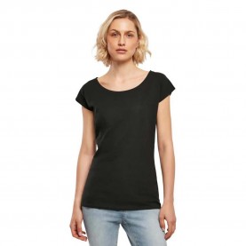 тениска,дамски,тениски,build,your,brand,wide,neck,short,sleeve,t,shirt,black