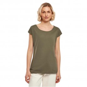 тениска,дамски,тениски,build,your,brand,wide,neck,short,sleeve,t,shirt,olive,(green)