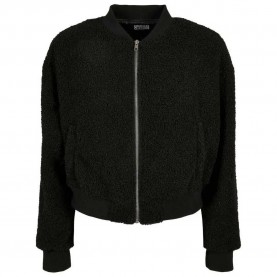 яке,дамски,якета,и,палта,urban,classics,oversized,sherpa,jacket,black