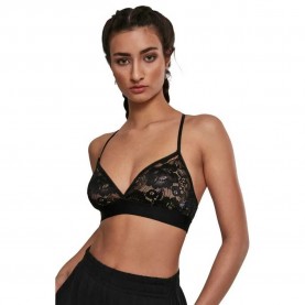 Urban classics Triangle bra - Black (Black) дамско,бельо,дамски,бикини,и,танкини,urban,classics,triangle,bra,black,(black)