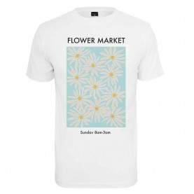 тениска,дамски,тениски,mister,tee,flower,market,short,sleeve,t,shirt,white,(white)