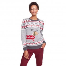 блуза,дамски,пуловери,дамски,плетени,дрехи,urban,classics,sausage,dog,christmas,sweater,pink