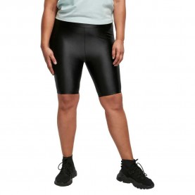 клин,дамски,клинове,дамски,чорапогащи,и,клинове,urban,classics,shiny,metallic,cycle,short,leggings,black,(black)