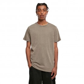 тениска,мъжки,тениски,build,your,brand,acid,washed,short,sleeve,t,shirt,green,(dark,khaki)