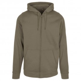 блуза,мъжки,пуловери,build,your,brand,basic,full,zip,sweatshirt,olive,(green)