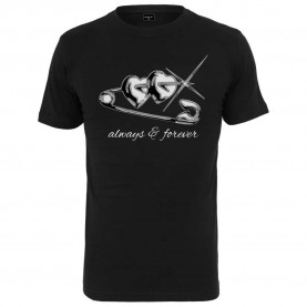 тениска,мъжки,тениски,mister,tee,always,and,ever,short,sleeve,t,shirt,black,(black)