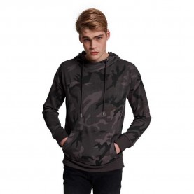 суичър,мъжки,пуловери,urban,classics,high,neck,camo,hoodie,grey