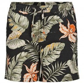 бански,гащета,мъжки,бански,костюми,jack,&,jones,st,jeff,jogger,akm,tropic,swimming,shorts,black,(black)