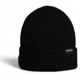 Шапка Napapijri Foli 3 beanie - Black (Black 041) шапка,всички,шапки,napapijri,foli,3,beanie,black,(black,041)