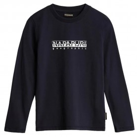 тениска,детски,тениски,napapijri,k,s,box,1,long,sleeve,t,shirt,blue,marine,(black)