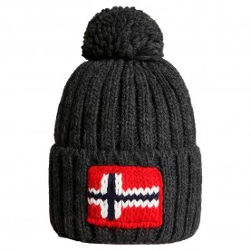 шапка,всички,шапки,napapijri,semiury,5,beanie,grey,(dark,grey,melange)