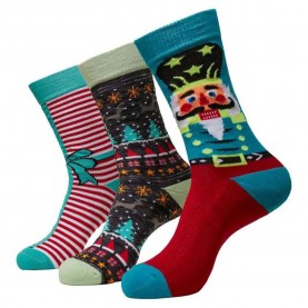 чорапи,мъжки,чорапи,urban,classics,christmas,nutcracker,socks,3,pairs,multicolor,(multicolor)