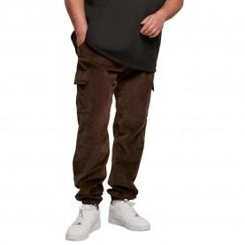 Панталони Urban Classics Corduroy cargo pants - Green панталони,мъжки,панталони,urban,classics,corduroy,cargo,pants,green