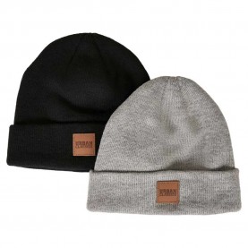 шапка,всички,шапки,urban,classics,logopatch,beanie,2,units,multicolor,(black,grey)