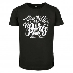 тениска,детски,тениски,mister,tee,take,me,to,paris,short,sleeve,t,shirt,black,(black)