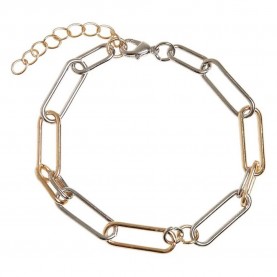 бижутерия,urban,classics,color,mix,bracelet,silver,(gold,silver)