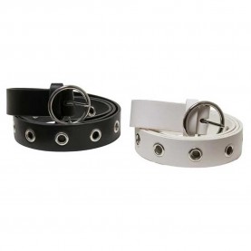 колан,колани,urban,classics,synthetic,eyelet,belt,2,units,white,black,(black,white)