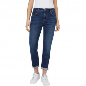 Pepe jeans Violet high waist jeans - Blue (Denim) дамски,панталони,pepe,jeans,violet,high,waist,jeans,blue,(denim)