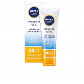 козметика,за,защита,от,слънце,nivea,sun,facial,anti,manchas&anti,edad,spf50,50ml,multicolor,(multicolor)