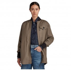 дамски,якета,и,палта,g,star,bomber,collar,overshirt,green