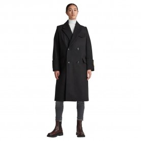 Палто G-Star Long Wool coat - Black (Dark Black) палто,мъжки,якета,g,star,long,wool,coat,black,(dark,black)