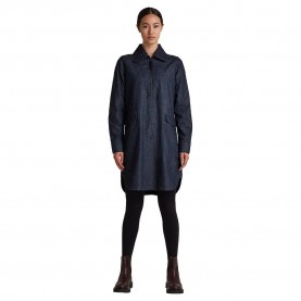 Туника G-Star Tunic long sleeve dress - Blue (Rinsed) туника,дамски,поли,и,рокли,g,star,tunic,long,sleeve,dress,blue,(rinsed)
