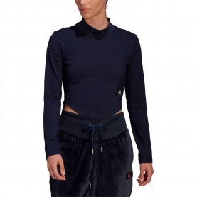 тениска,дамски,тениски,adidas,sportswear,hol,mock,long,sleeve,t,shirt,black