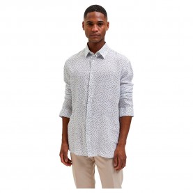 риза,с,дълъг,ръкав,мъжки,ризи,selected,regular,kylian,linen,long,sleeve,shirt,white