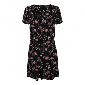 рокля,дамски,поли,и,рокли,vero,moda,easy,short,sleeve,short,dress,black,(black,aop,mille)