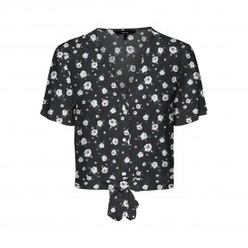 дамски,блузи,дамски,ризи,vero,moda,easy,tie,short,sleeve,blouse,black,(black,aop,niki)