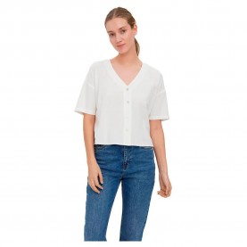 риза,с,къс,ръкав,дамски,блузи,дамски,ризи,vero,moda,jesmilo,2,4,short,sleeve,shirt,snow,white,(white)