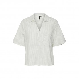 риза,с,къс,ръкав,дамски,блузи,дамски,ризи,vero,moda,jily,2,4,short,sleeve,shirt,blue,(desert,sage,stripes,snow,white)