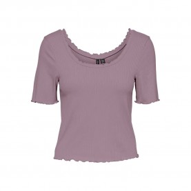 тениска,дамски,тениски,vero,moda,polly,sb5,short,sleeve,t,shirt,elderberry,(purple)