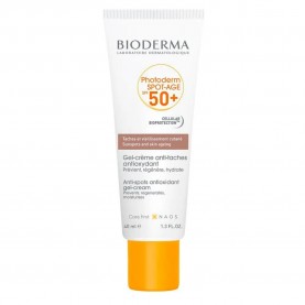козметика,за,защита,от,слънце,bioderma,photoderm,spot,age,spf50,40ml,facial,sunscreen,white
